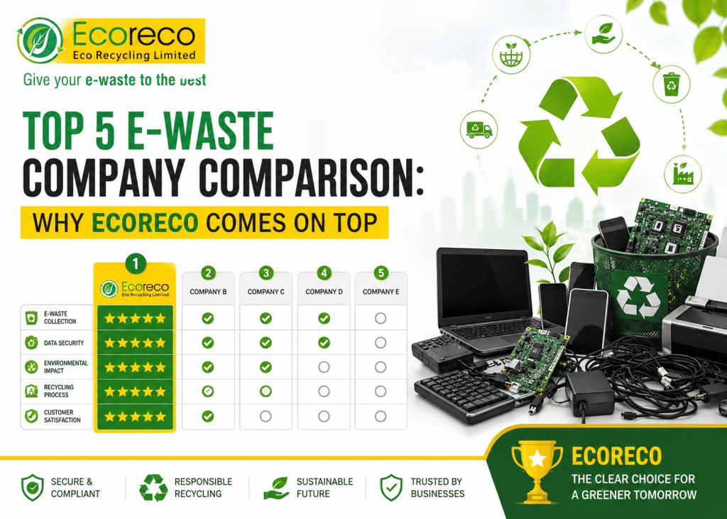 Top 5 E-Waste Company Comparison: Why Ecoreco Comes on Top